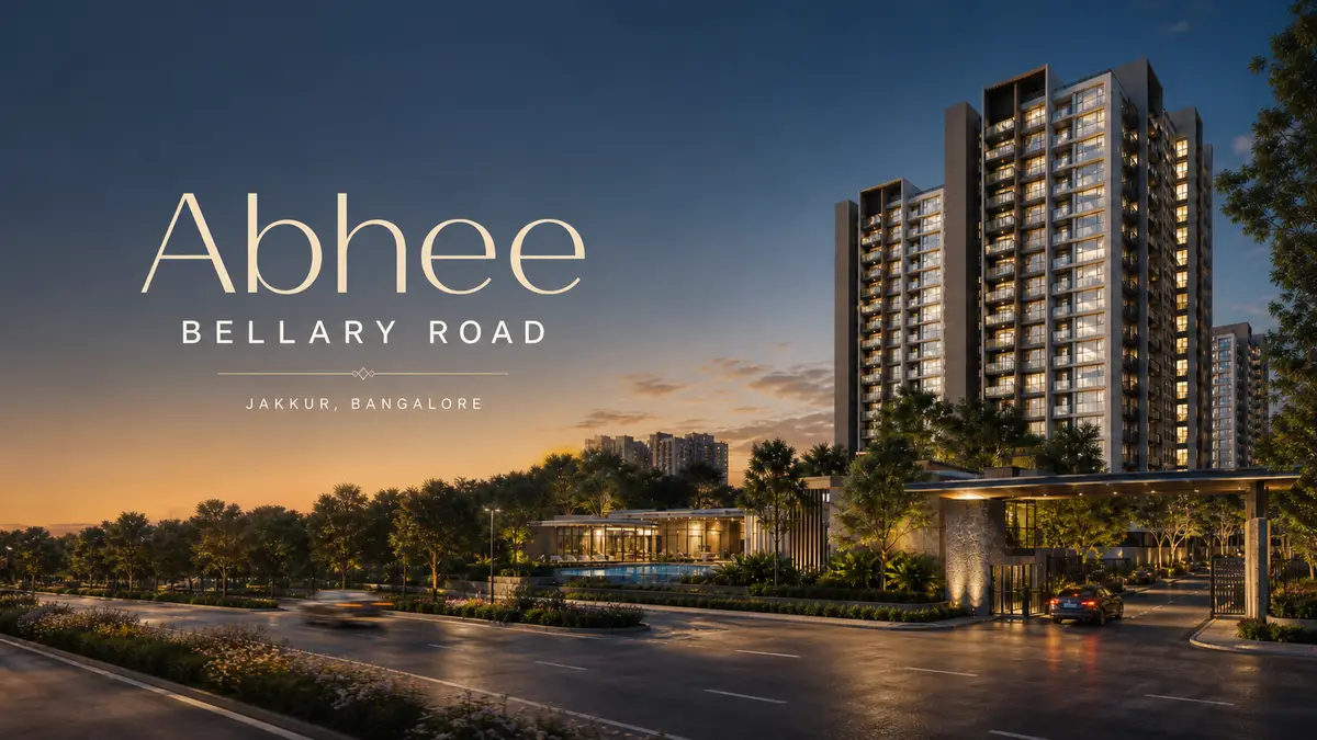 Abhee Bellary Road project visual