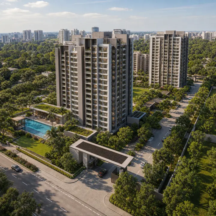 Abhee Bellary Road towers Abhee Bellary Road towers